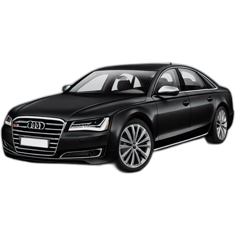 AUDI A8 black emoji