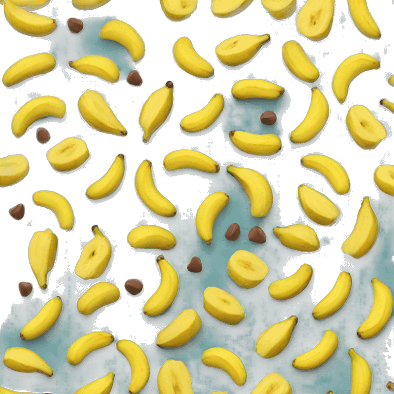 Chocolates banana emoji