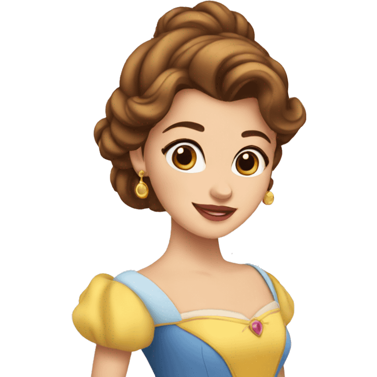 belle princess emoji