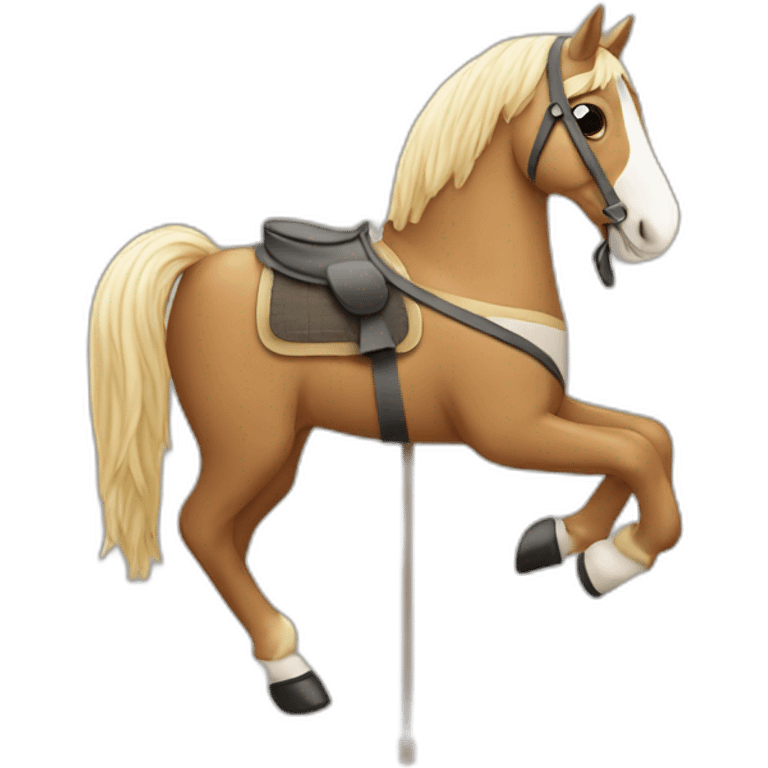 Hobby horse emoji