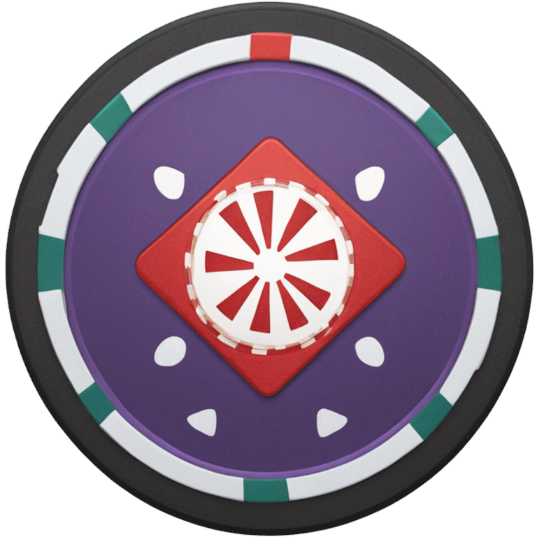 Jeton poker emoji