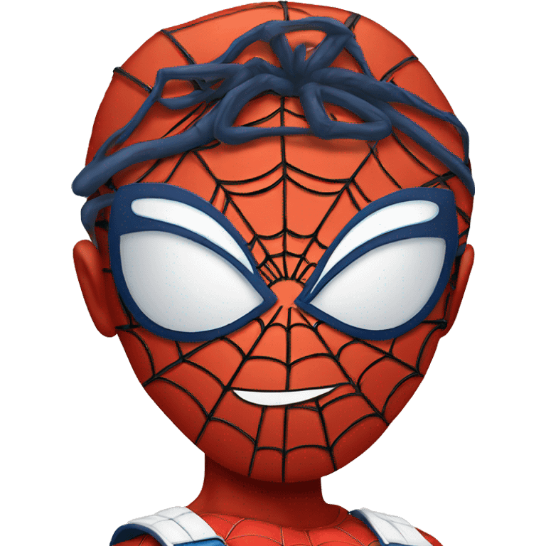 Spiderman with a Nike hat emoji