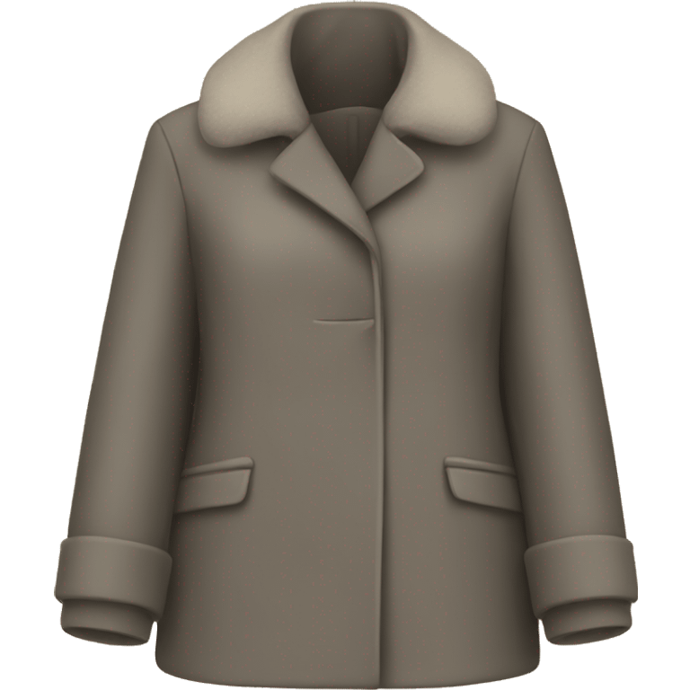 woman's coat emoji