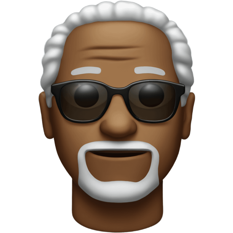 old black man with sunglasses on with freeform’s emoji