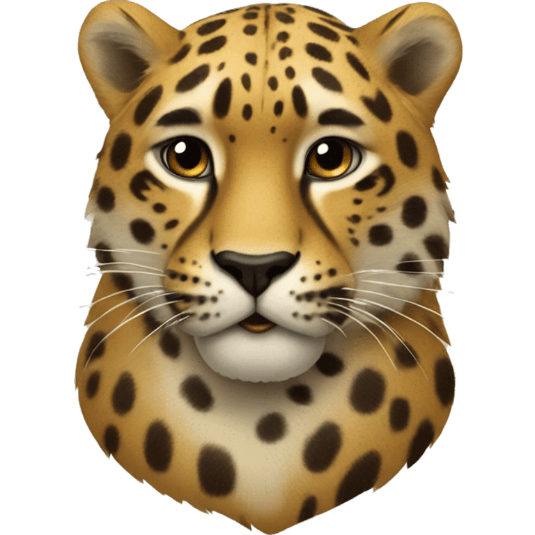 Corazón leopardo  emoji