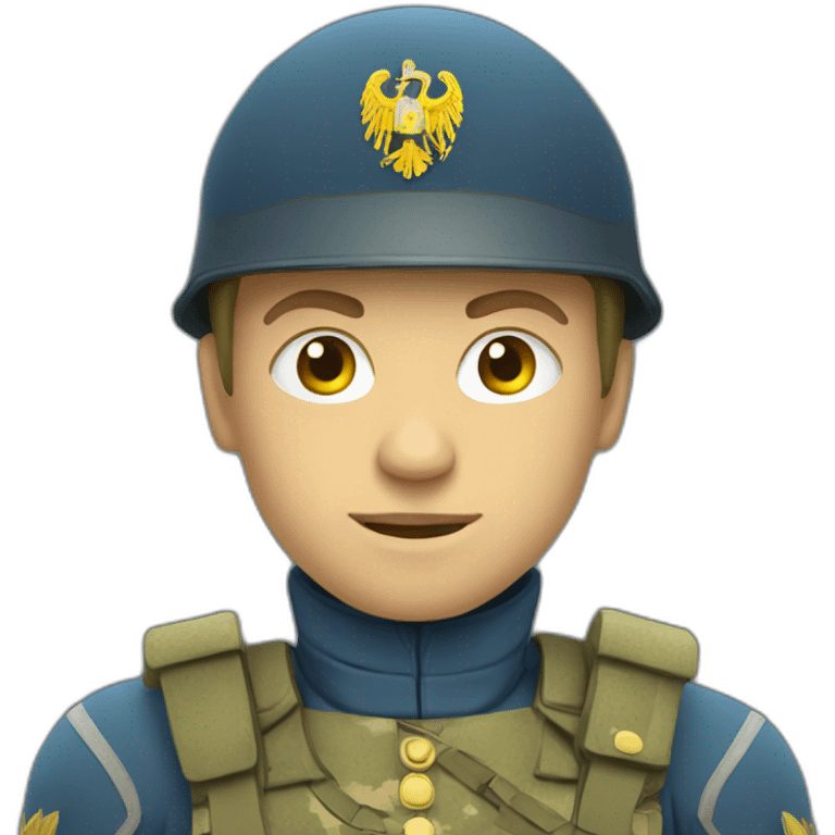 soldier ukrain emoji