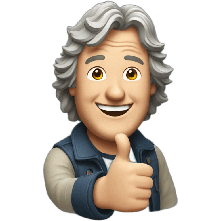 James May smiling thumbs up emoji