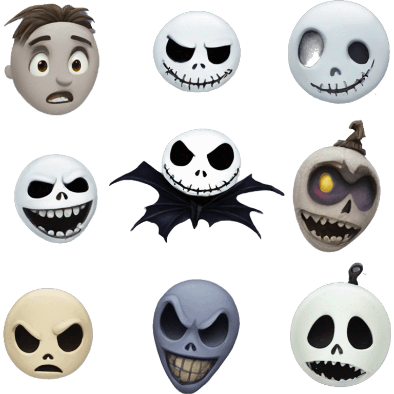 Nightmare before Christmas  emoji