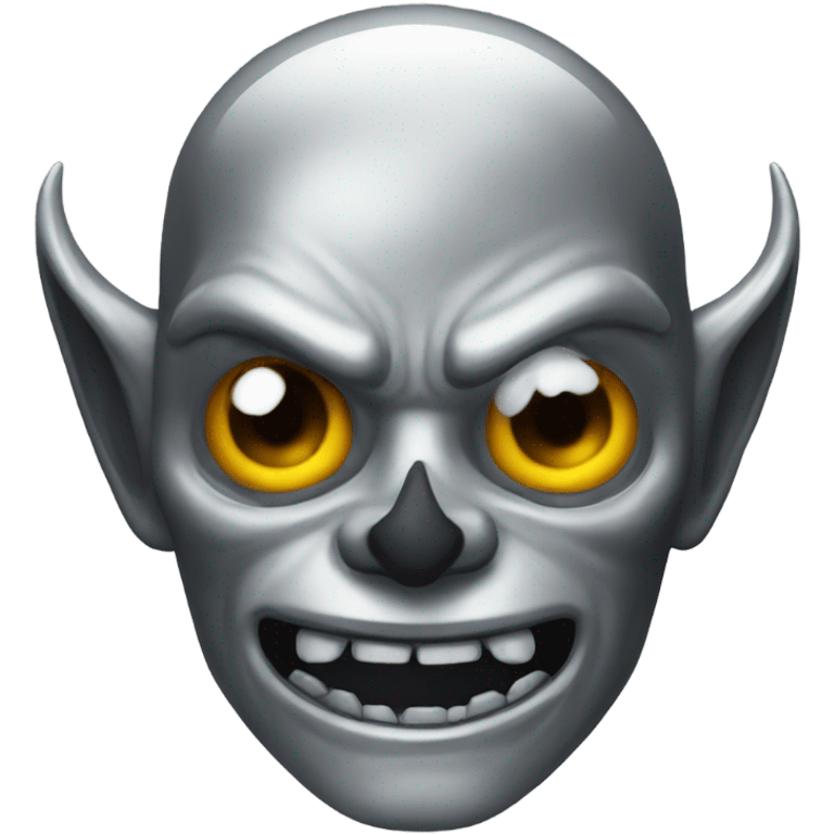 Chrome demon emoji