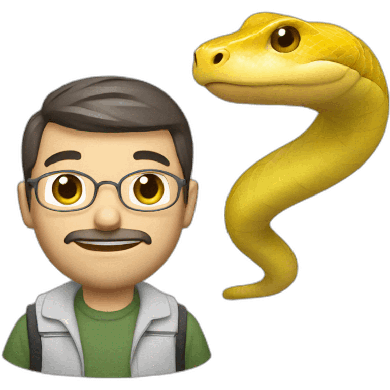 Basque Python programmer emoji