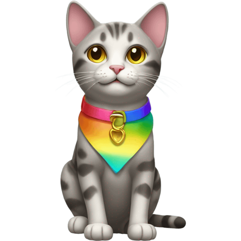 Gay cat  emoji