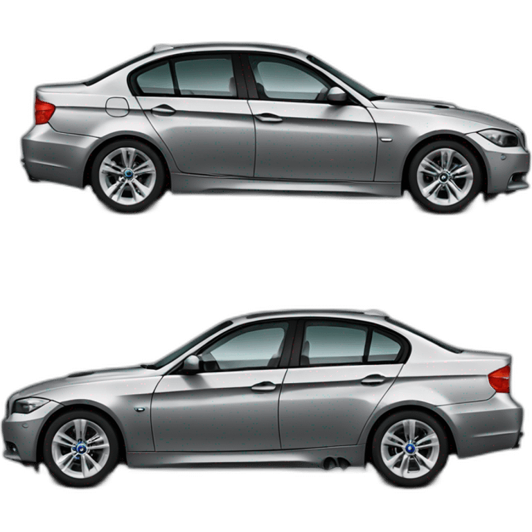 Bmw 320i e90 grey emoji