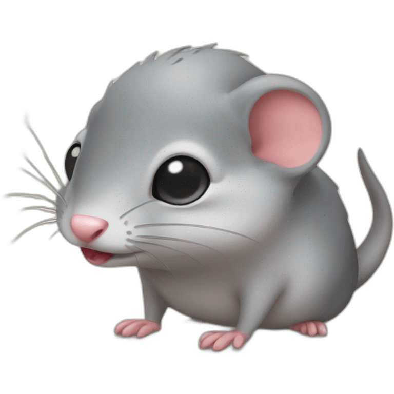 Cute shrew emoji