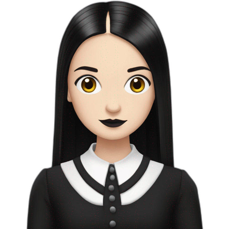 Wednesday addams emoji