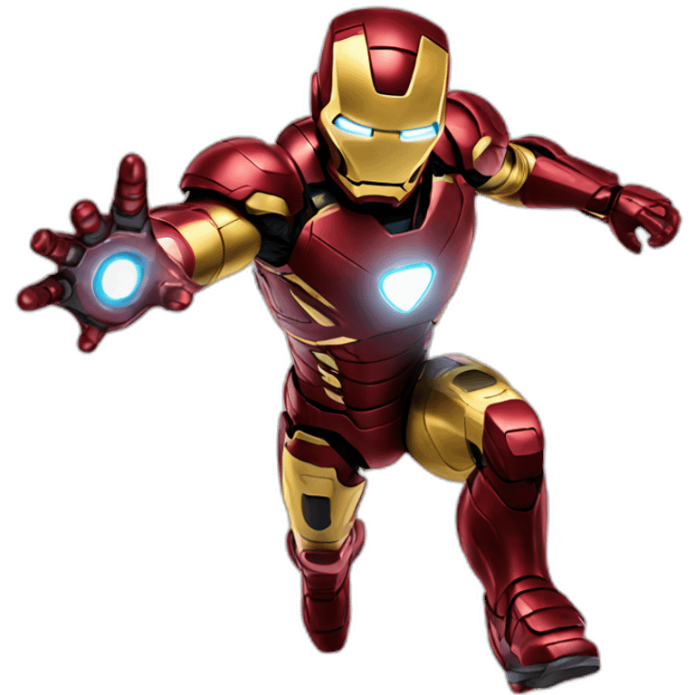 ironman flying emoji