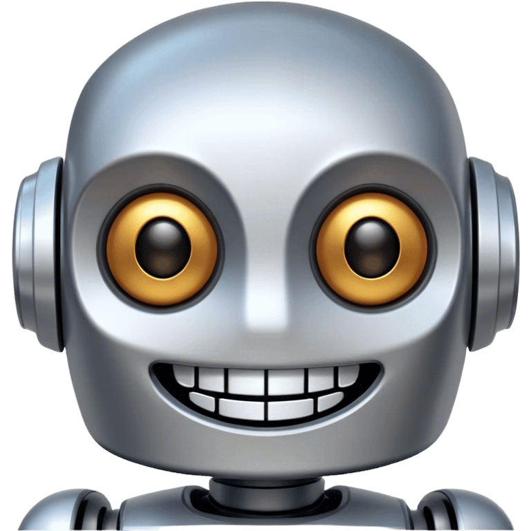 Big Smile Robot emoji