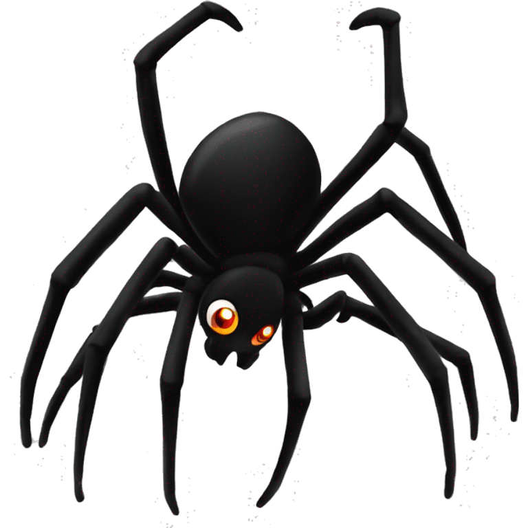 Black Spider Silouhette emoji