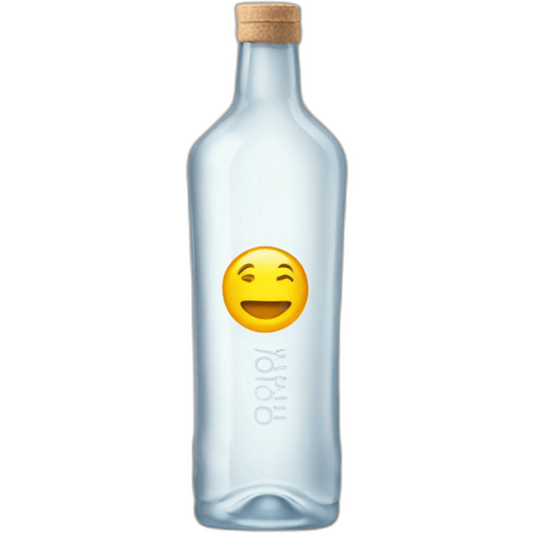 bottle vodka sitting sunbathing emoji