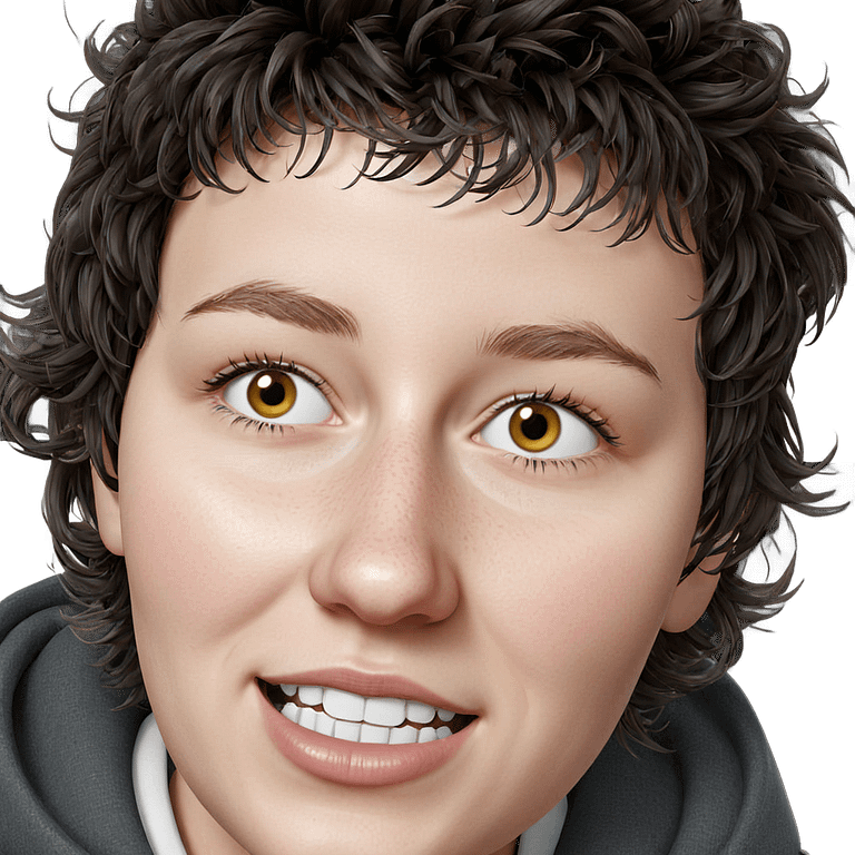 realistic portrait of girl emoji