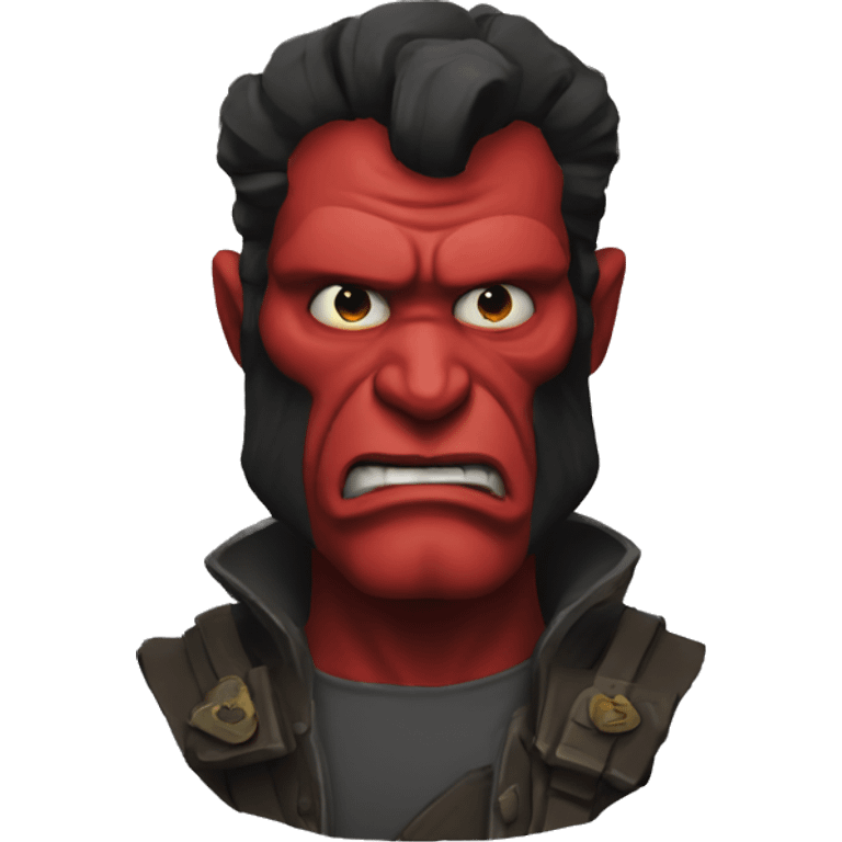 Hellboy emoji