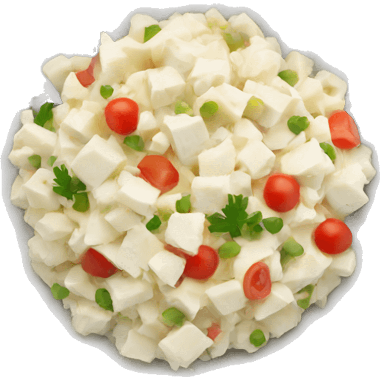 Russian salad emoji