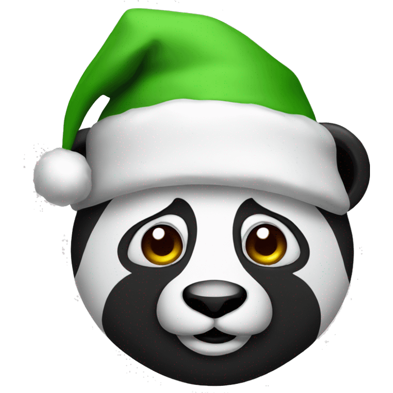 Panda Santa  emoji