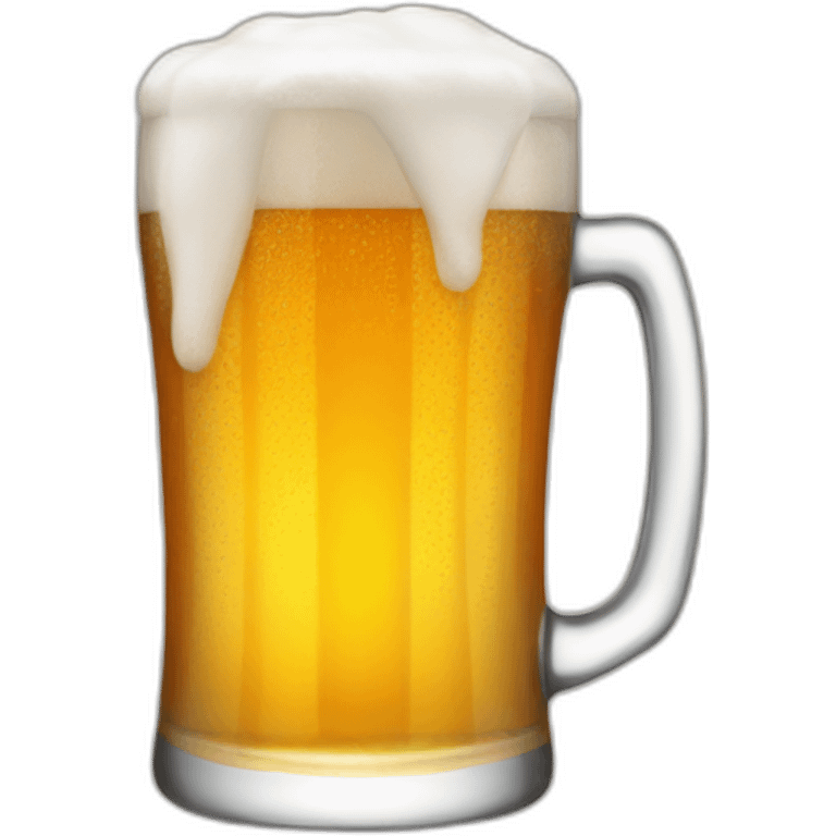 The rockdrink beer emoji