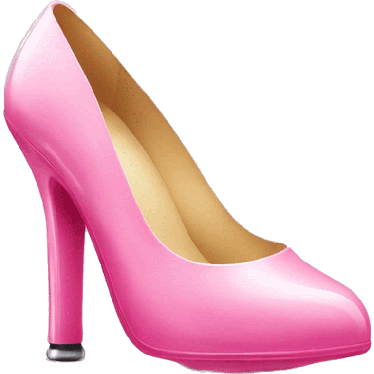 good girl pink heel perfume emoji