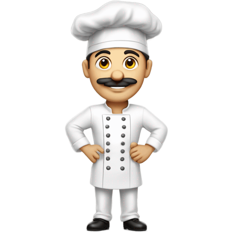 italian chef with eyebrow piercing  emoji