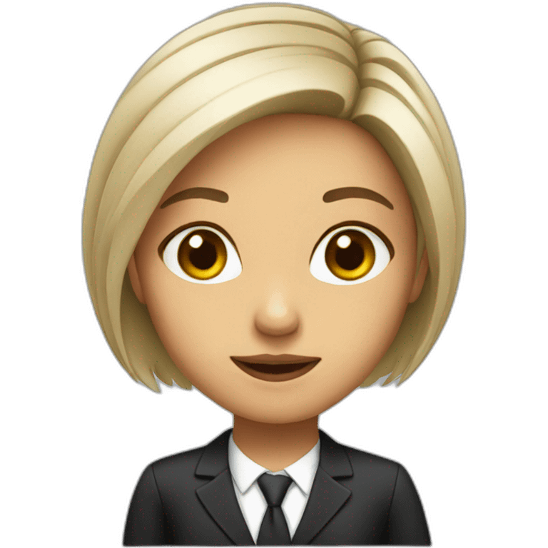 girl lawyer emoji