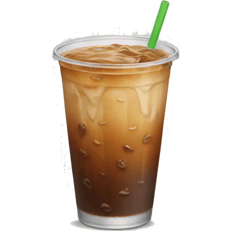 Iced coffee  emoji