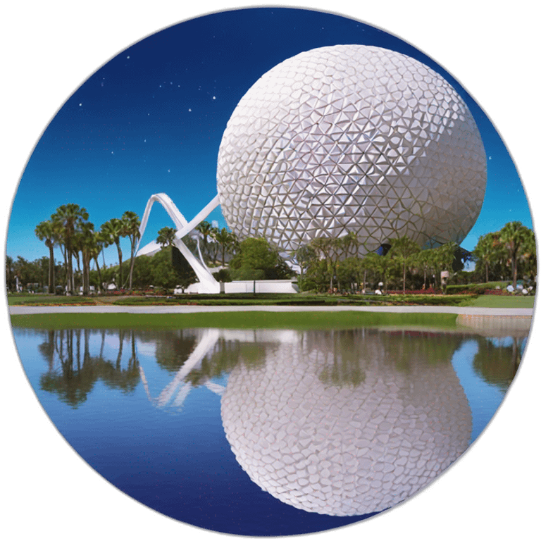 EPCOT’s Spaceship Earth emoji