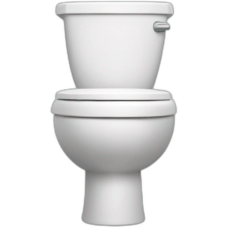 toilet with two arms emoji