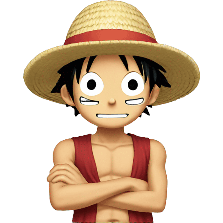 Luffy one piece emoji