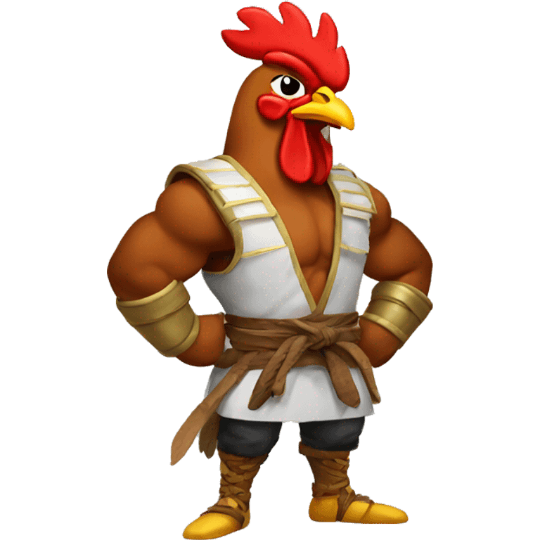 rooster fighter emoji