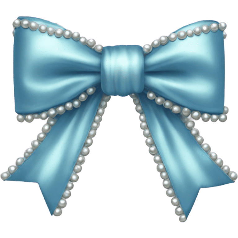 bow with pearls emoji