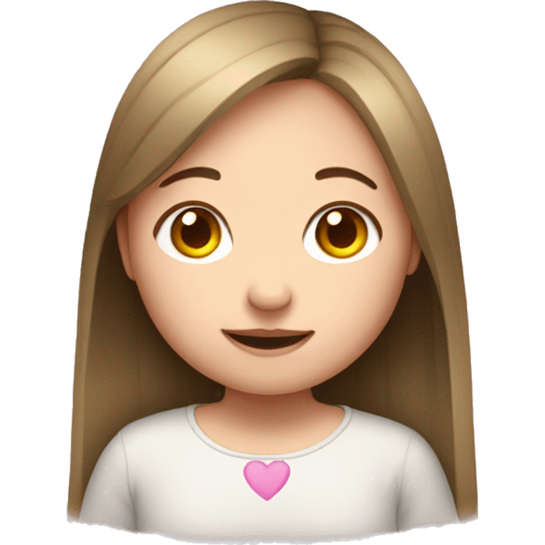 Girl with down syndrome  emoji