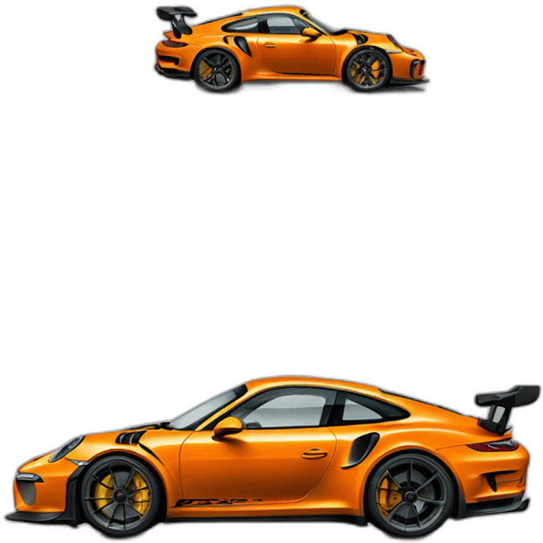 porsche 911 GT3 RS emoji