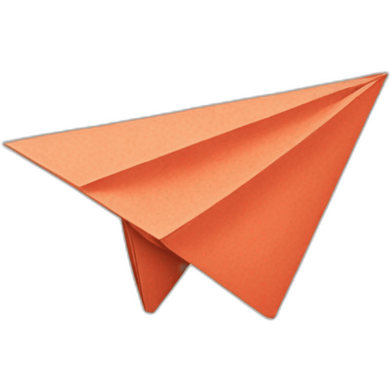 origami paperplane emoji