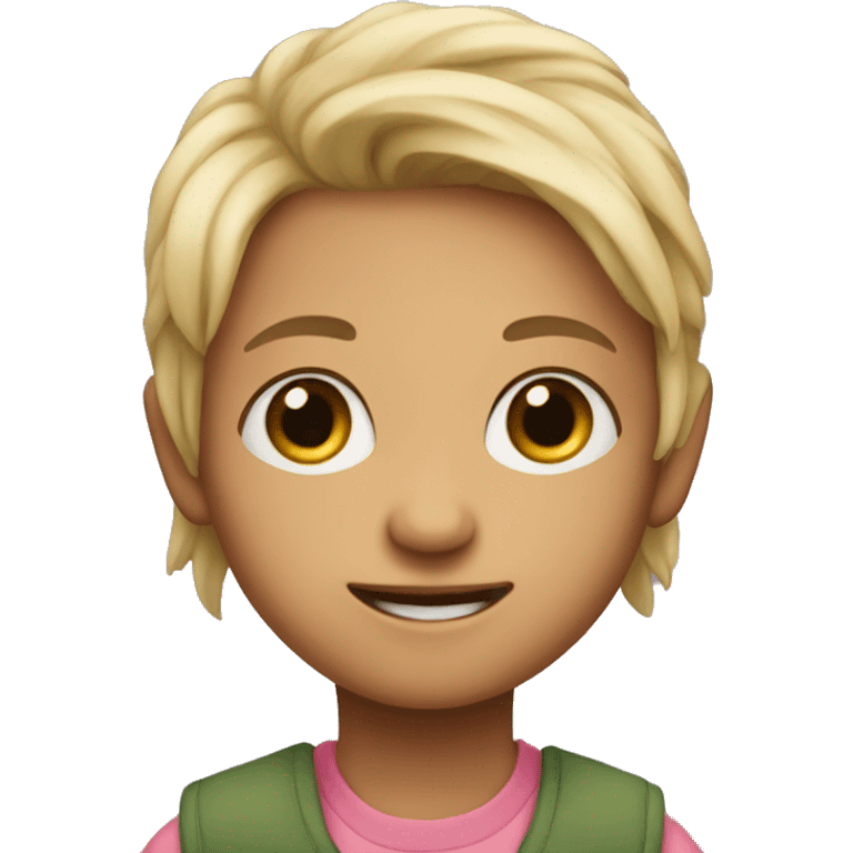 A KID THAT ITS NAME IS LAIA emoji