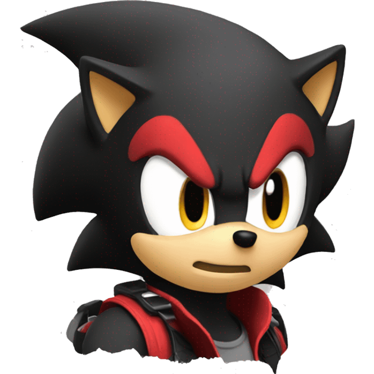 shadow the hedgehog emoji