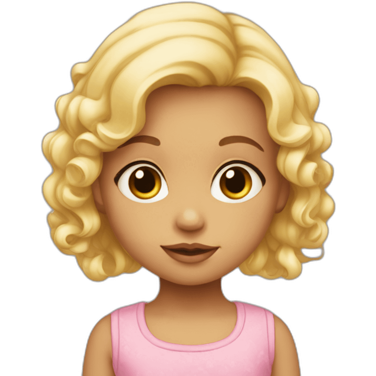 Bebe niña emoji