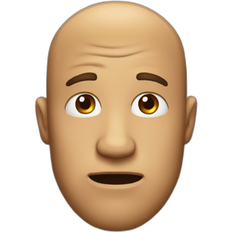 Emoji qui fait un side eyes emoji