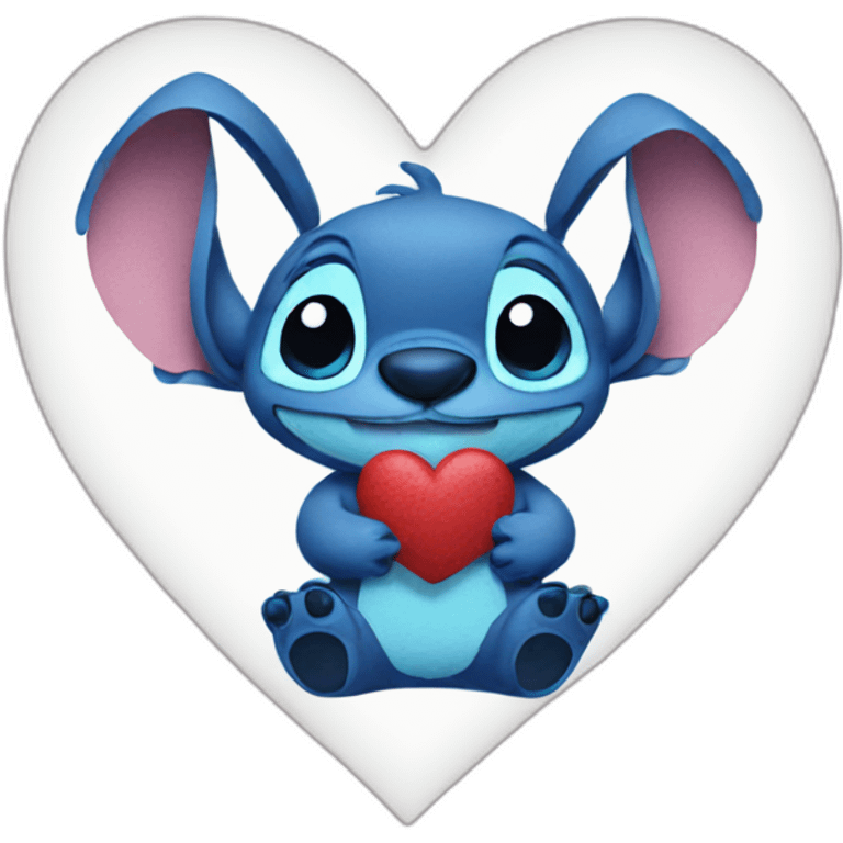 stitch heart emoji