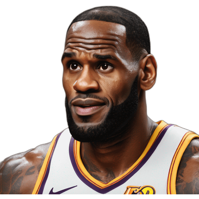 LeBron James emoji