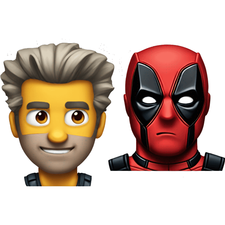 Deadpool wolverine emoji