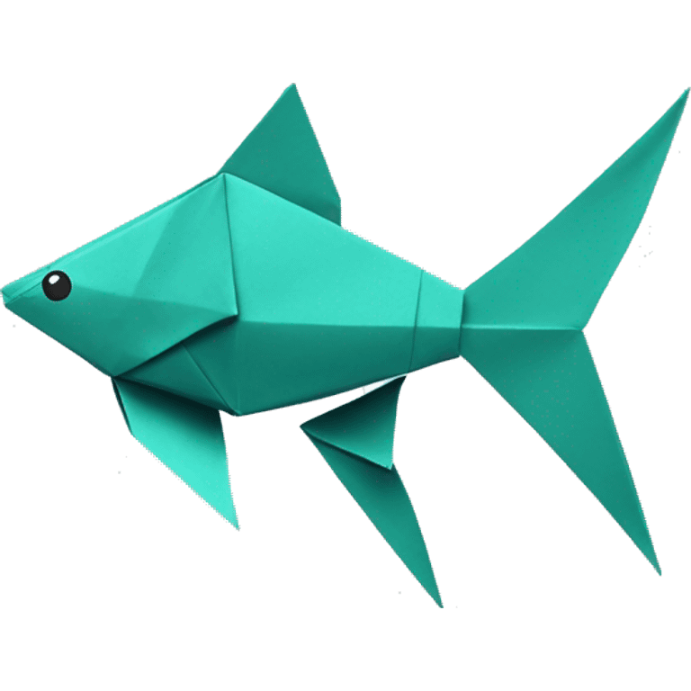 origami fish emoji