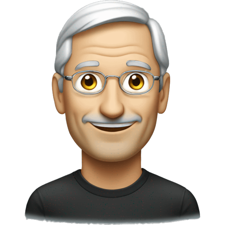 Smiling Steve job  emoji