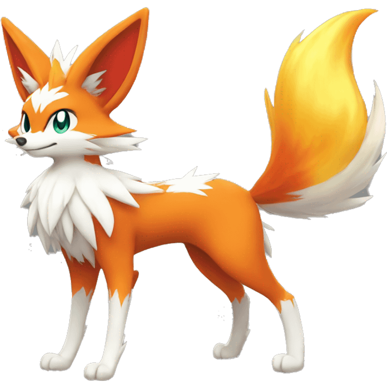  Delphox-Braixen-Fakemon Full body emoji