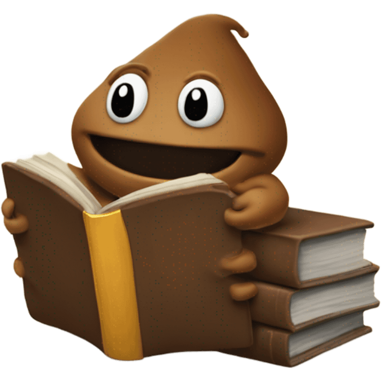 A Goomba with a book  emoji